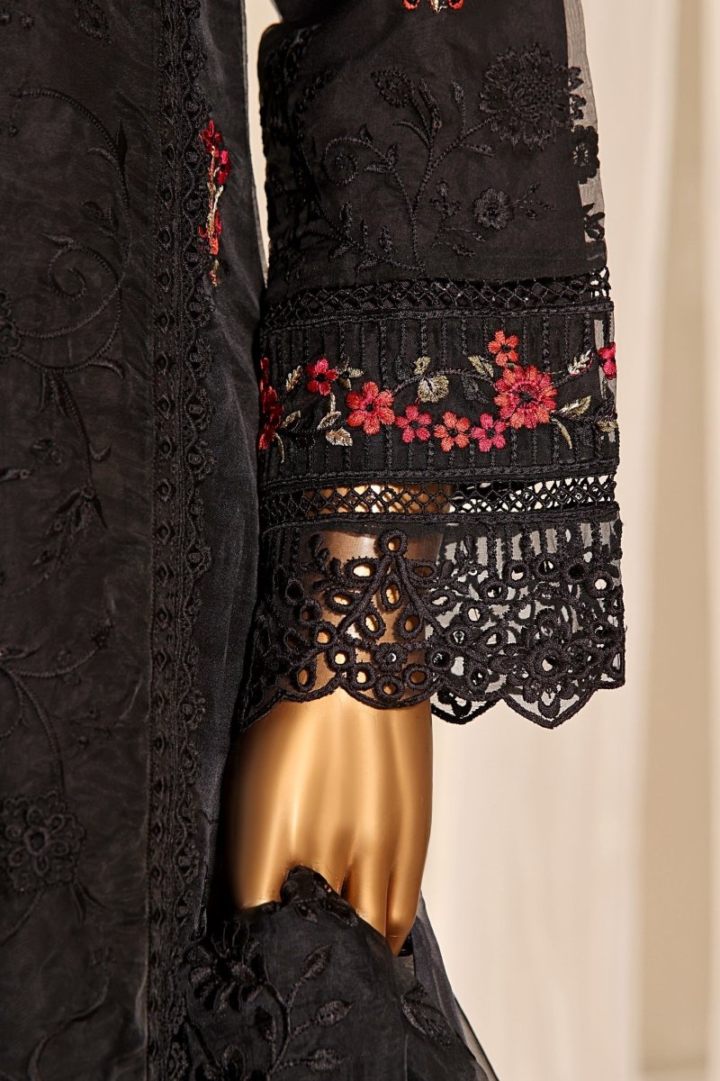 Sada Bahar Embroidered Organza Party Wear SBA75-Designer dhaage