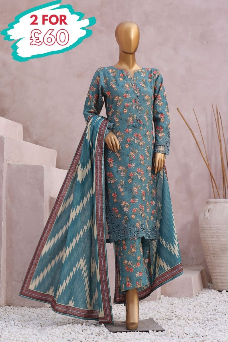 Sada Bahar Khaddar 3 Piece Co-ord Suit SBA67-Designer dhaage