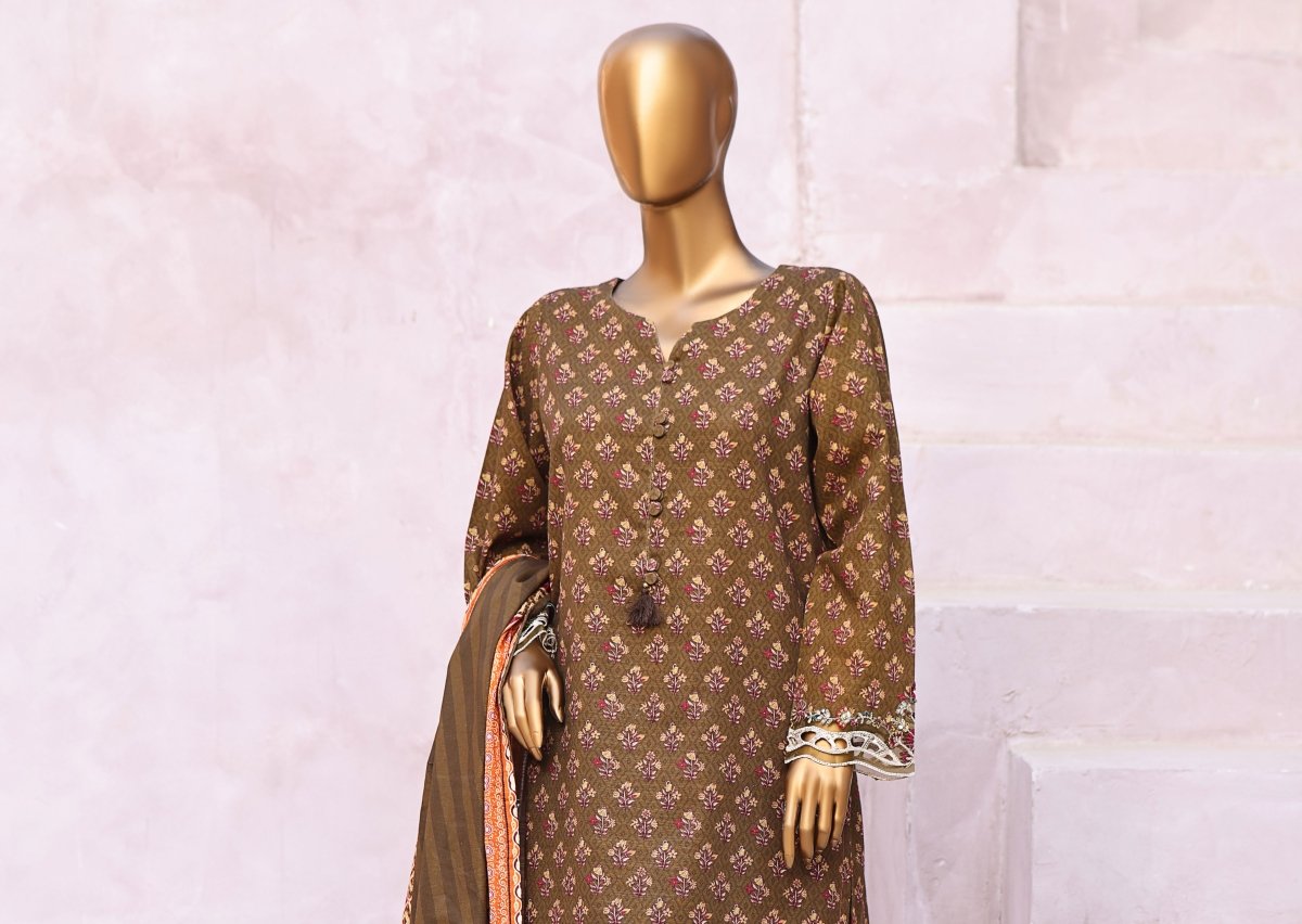 Sada Bahar Khaddar 3 Piece Suit SBA71-Designer dhaage