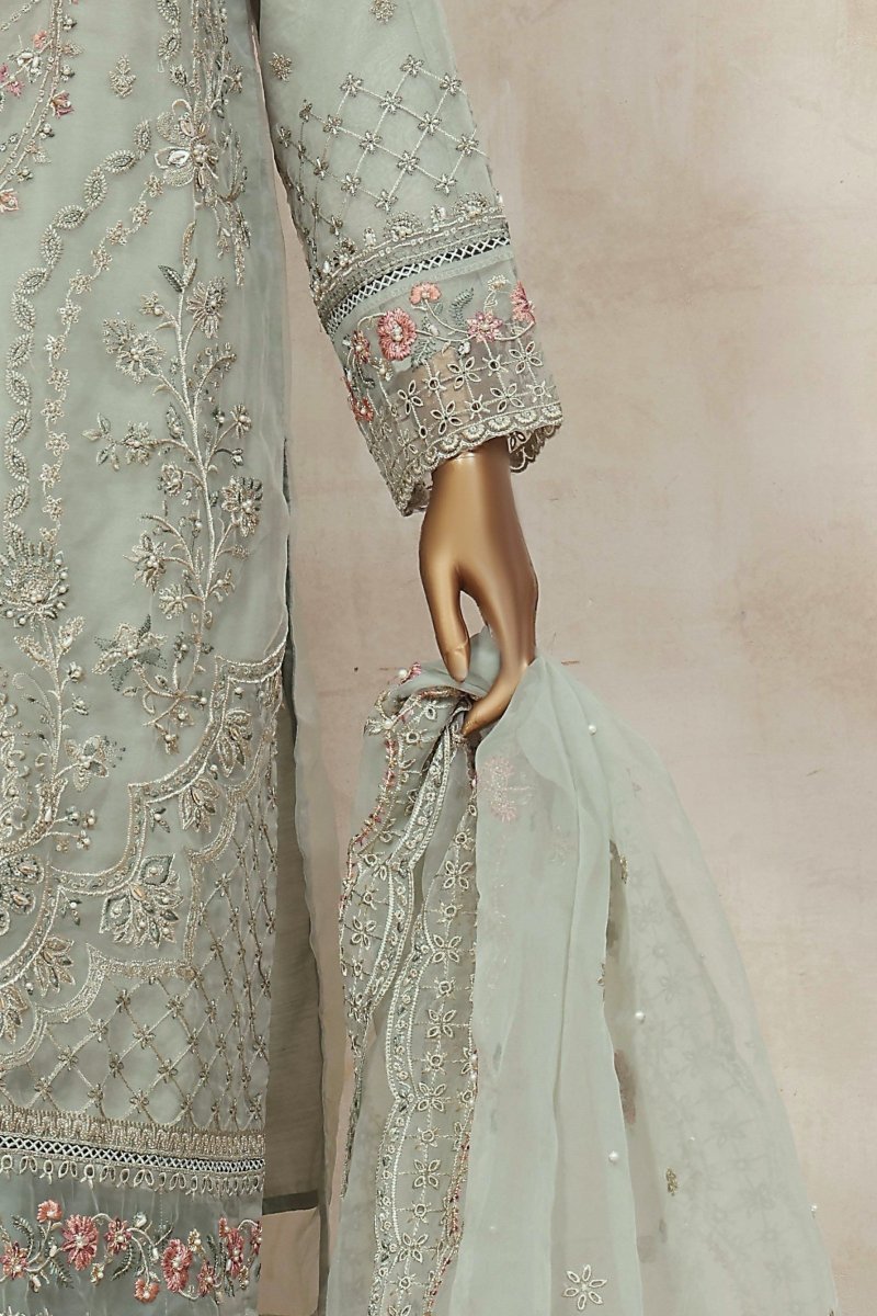 Sada Bahar Organza Festive Formal Suit SBA50 - Designer dhaage