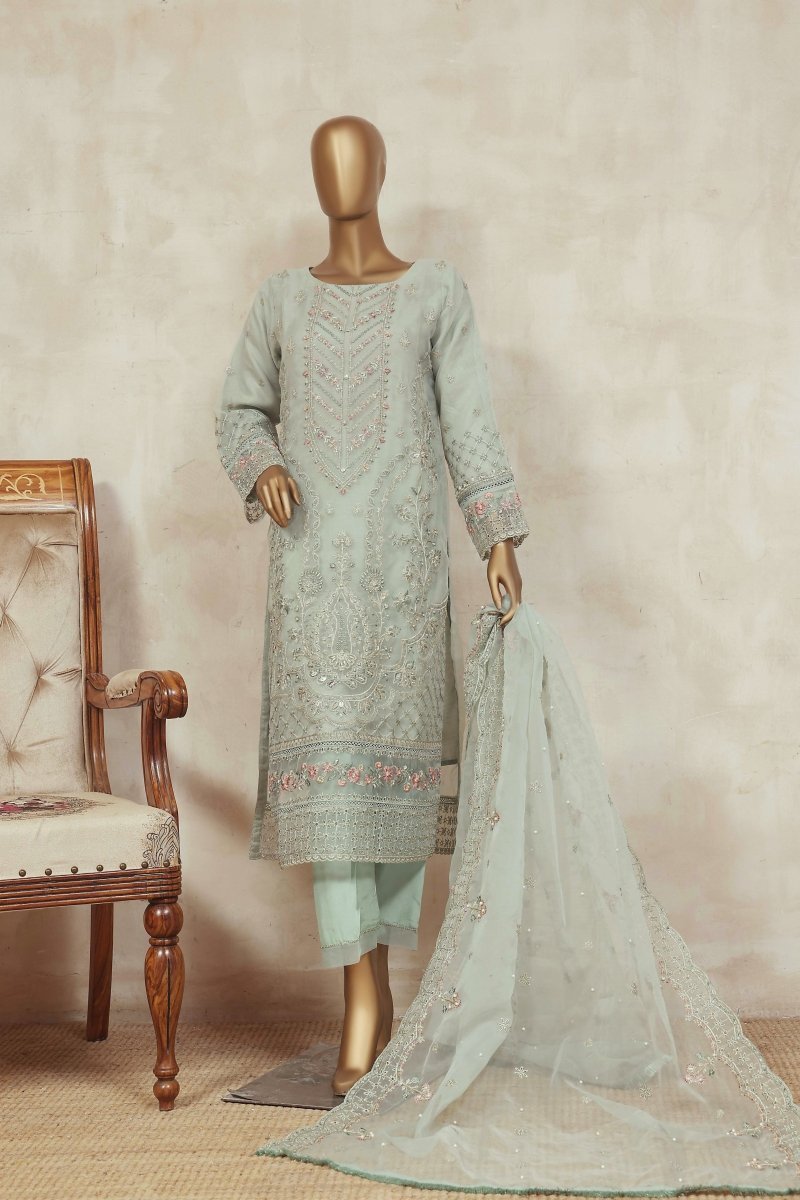 Sada Bahar Organza Festive Formal Suit SBA50 - Designer dhaage