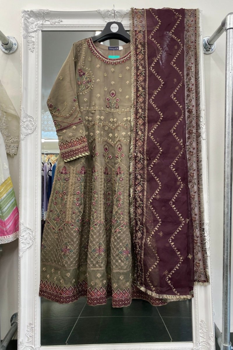 Sada Bahar Organza Formal Dress SBA07