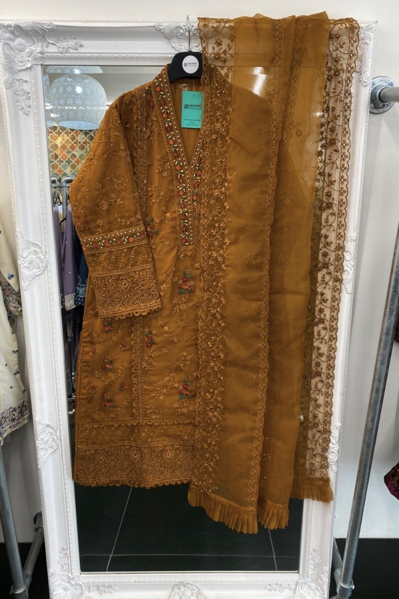 Sada Bahar Organza Formal Suit SBA08
