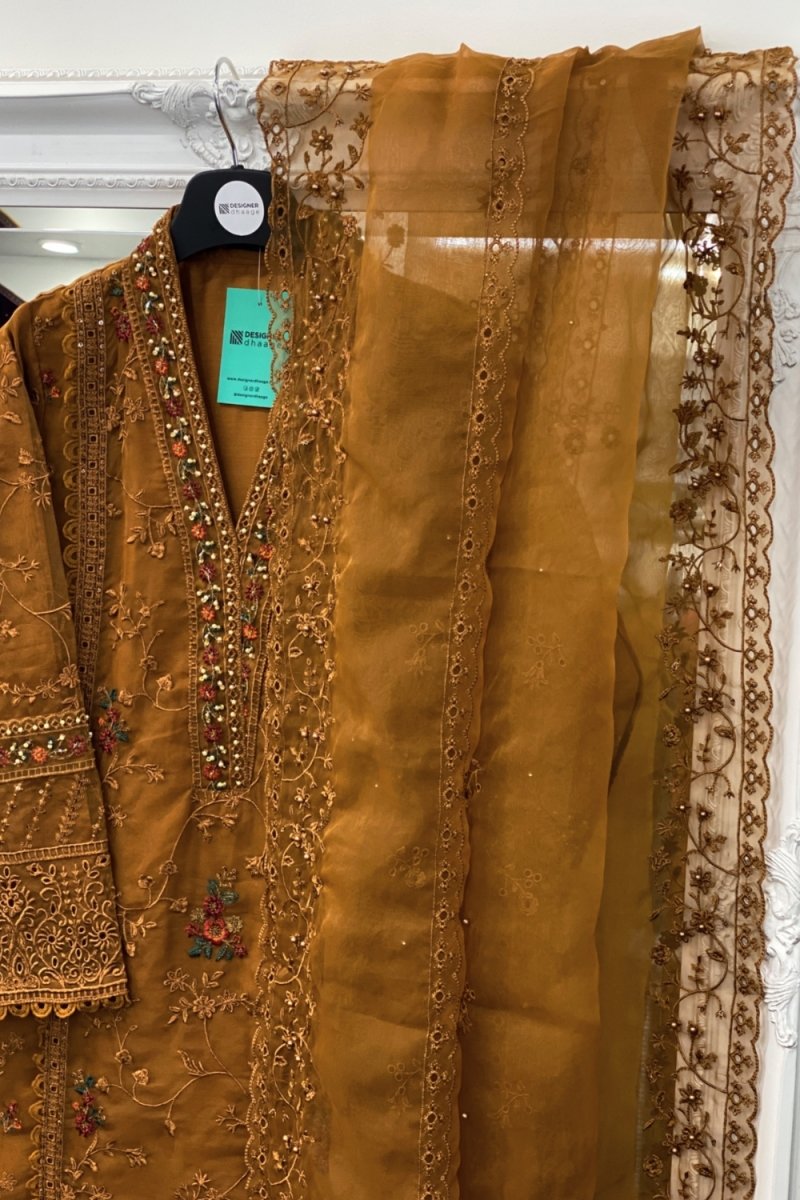 Sada Bahar Organza Formal Suit SBA08