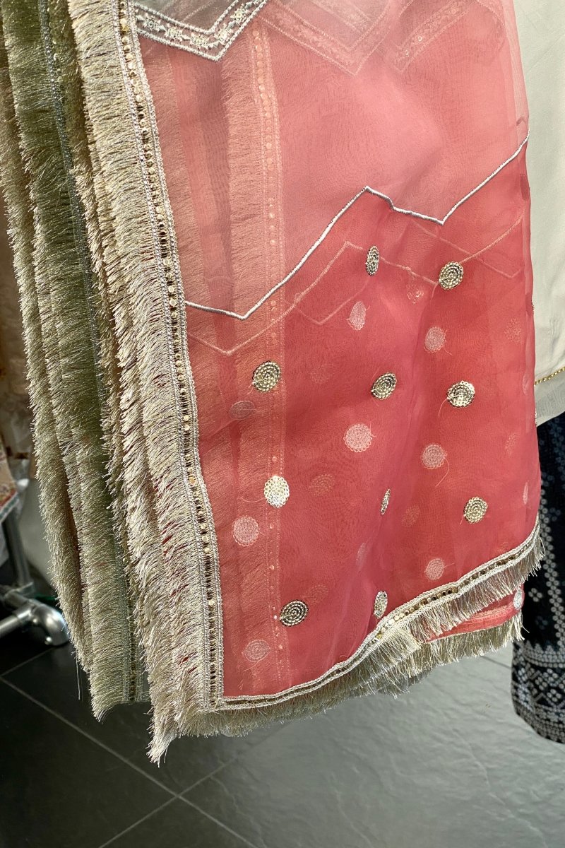 Sada Bahar Embroidered Organza Formal Suit SBA27