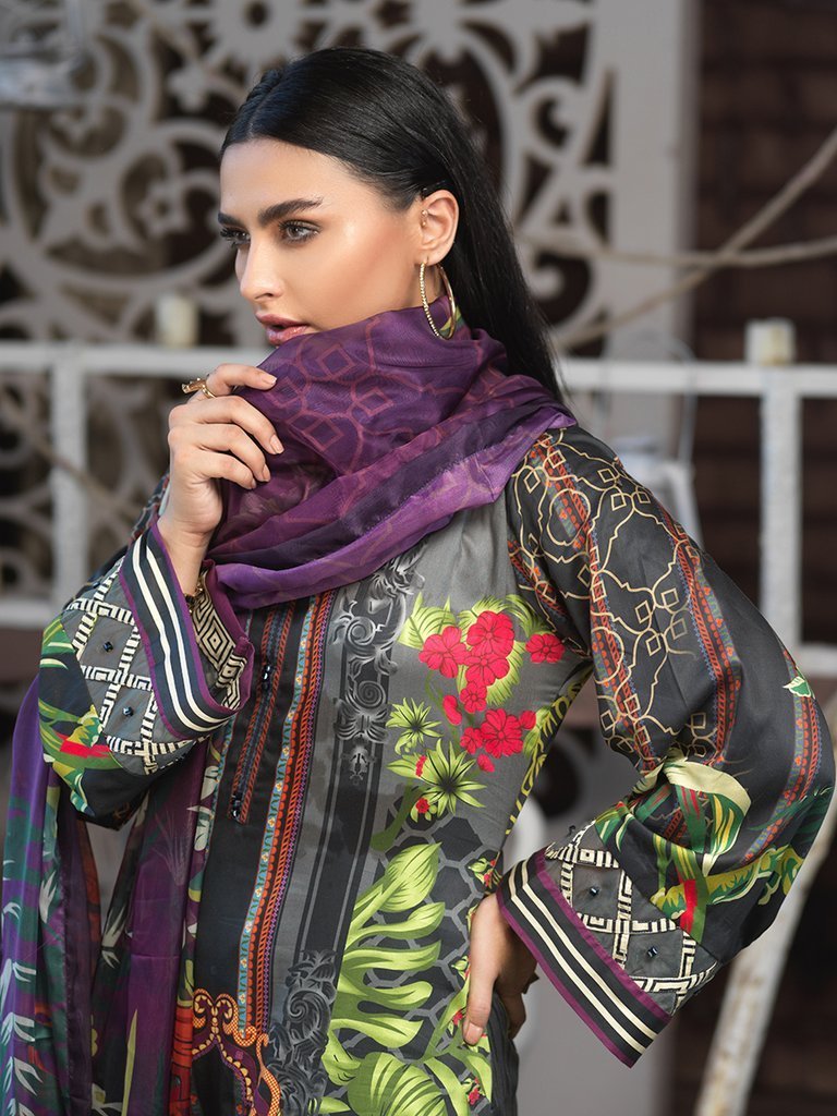 Salitex Cotton Silk 3 PC Suit SAL11