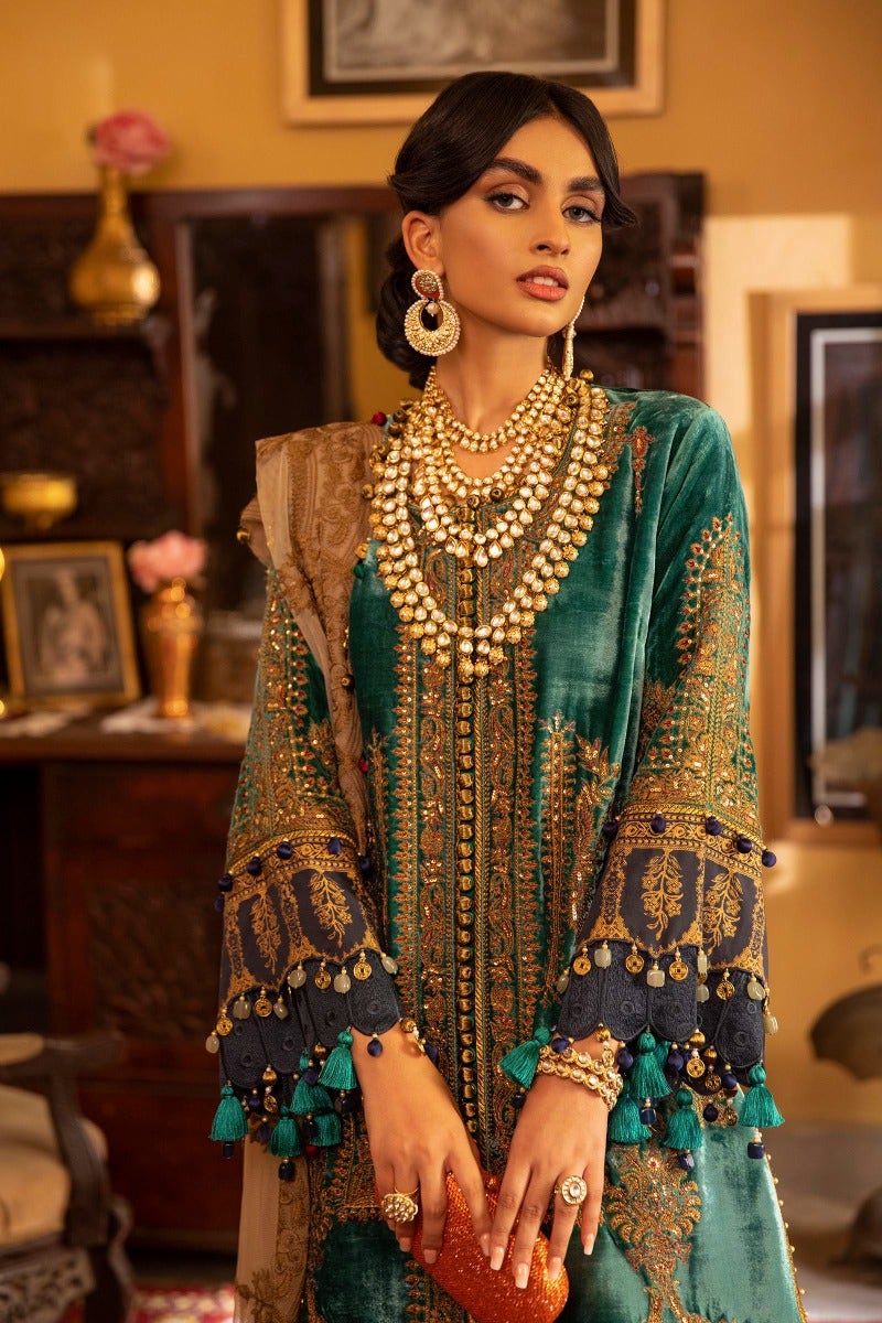 Sana Safinaz Luxury Velvet Suit SAN196 sana-safinaz-luxury-velvet-suit-san196