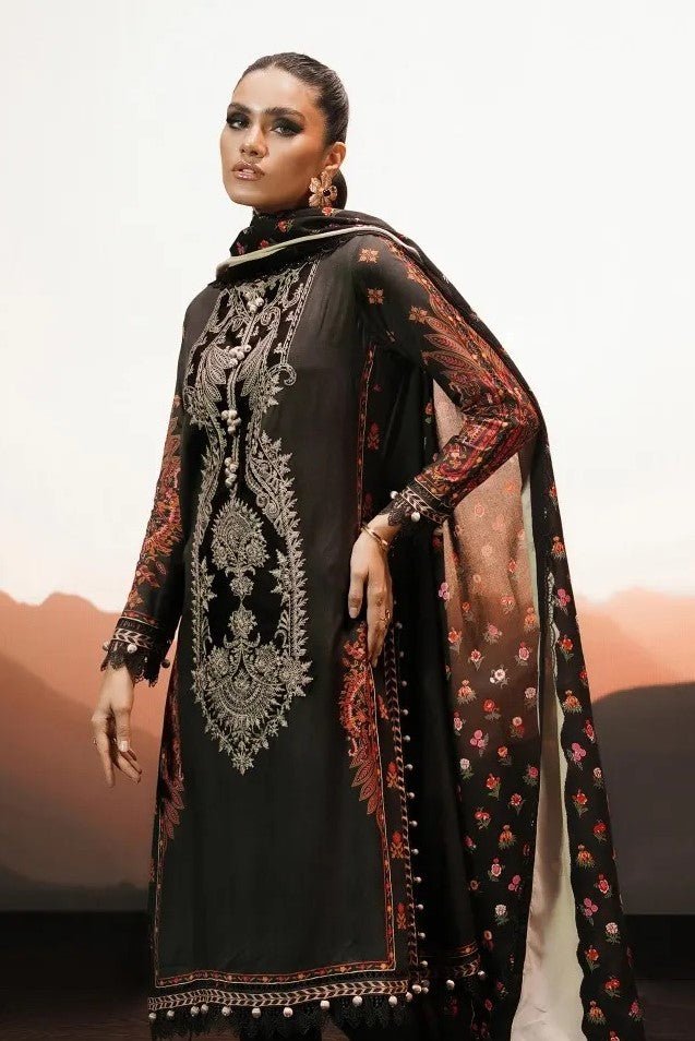 Sana Safinaz Mahay AW22 7A SAN199-Designer dhaage