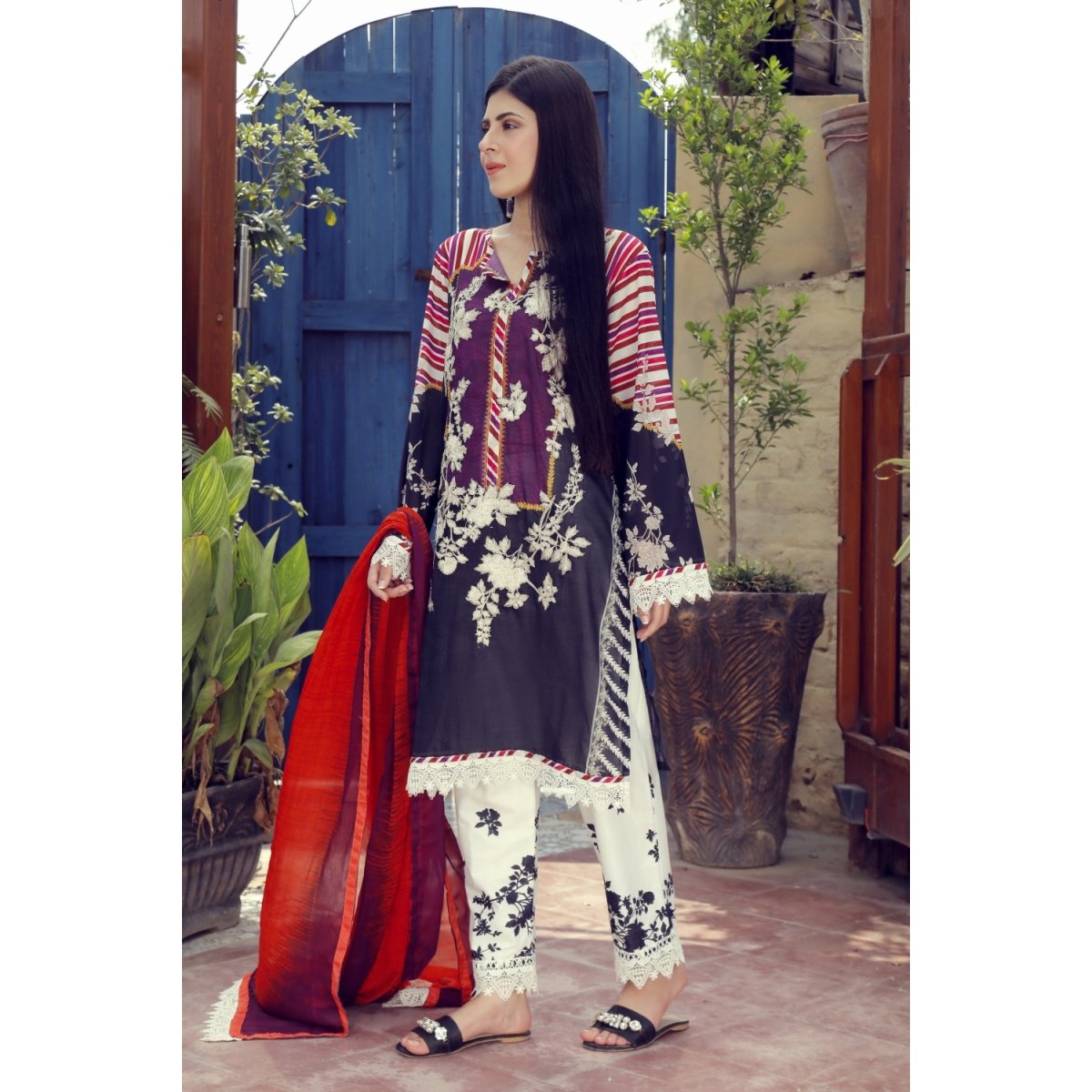 Sana Safinaz Mahay SS20 7B 3 PC
