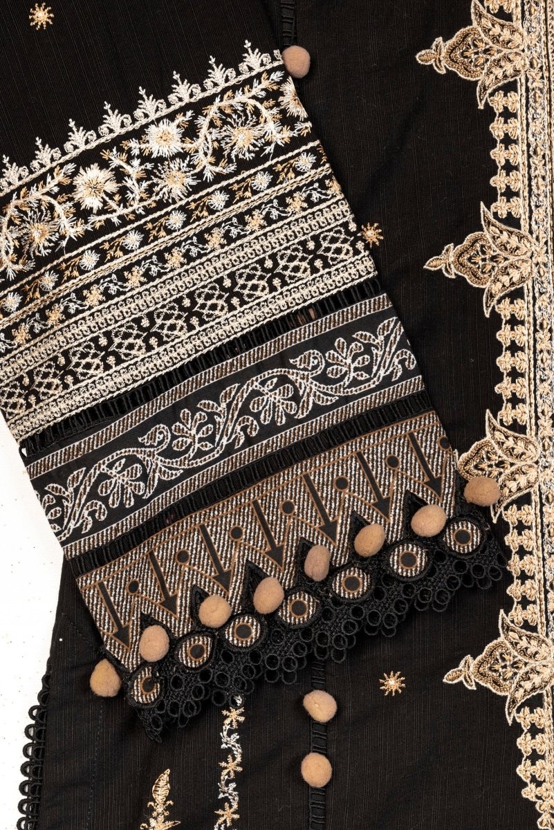 Sana Safinaz Muzlin AW22 12A SAN205-Designer dhaage