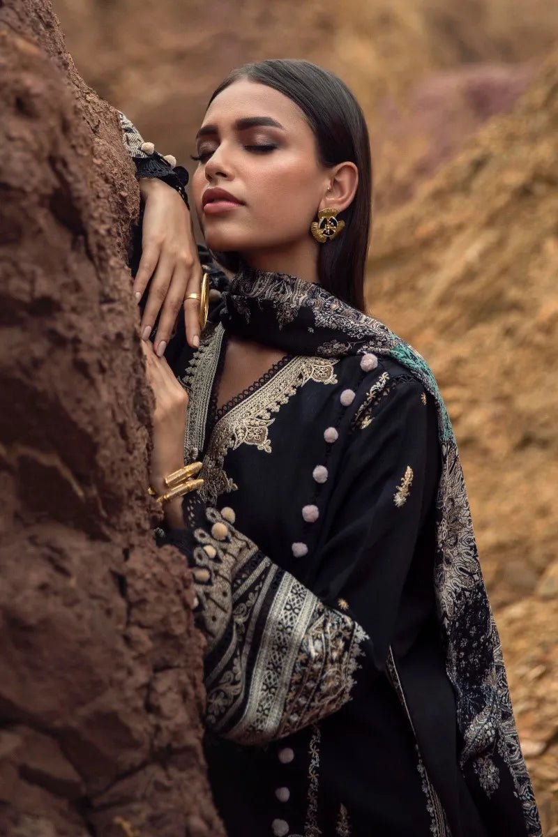 Sana Safinaz Muzlin AW22 12A SAN205-Designer dhaage