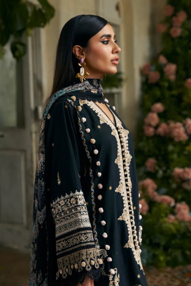 Sana Safinaz Muzlin AW22 12A SAN205-Designer dhaage
