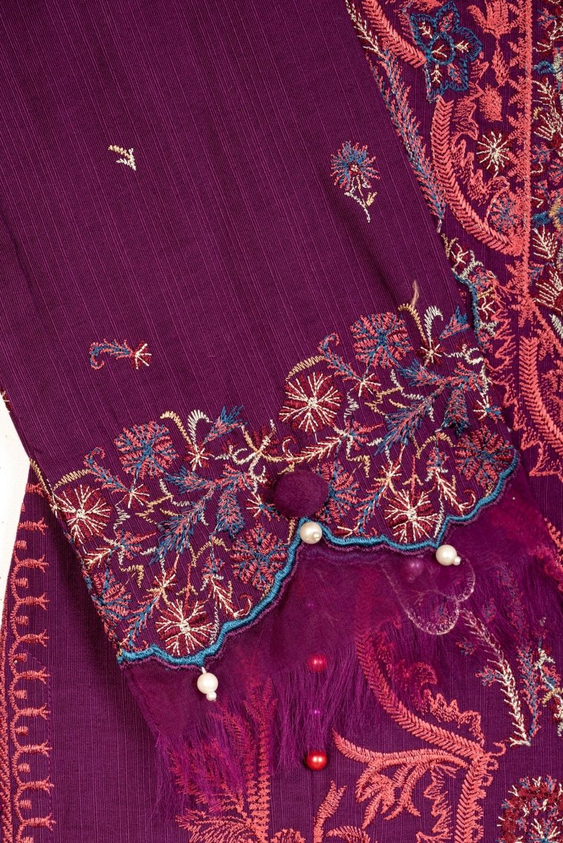 Sana Safinaz Muzlin AW22 2B SAN203-Designer dhaage