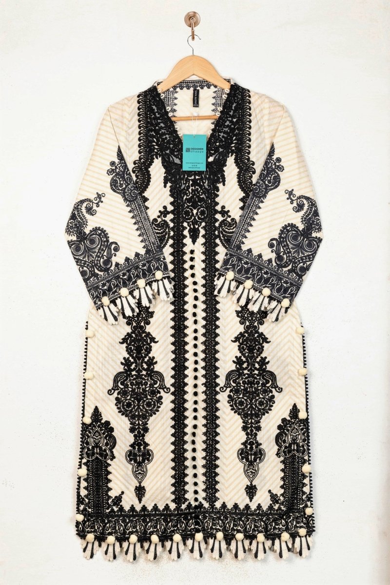 Sana Safinaz Muzlin AW22 9B SAN213-Designer dhaage