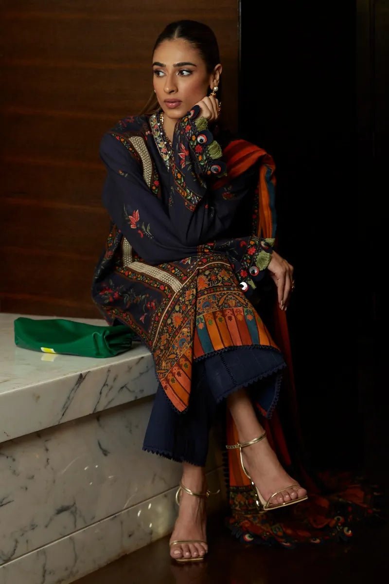 Sana Safinaz Muzlin AW23 3A SAN246-Designer dhaage