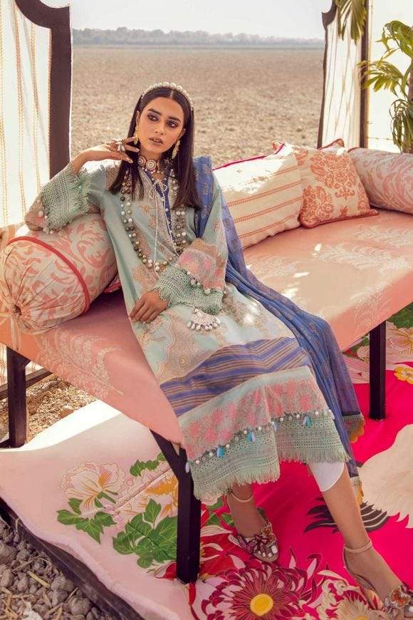 Sana Safinaz Muzlin SS21 14B-Designer dhaage