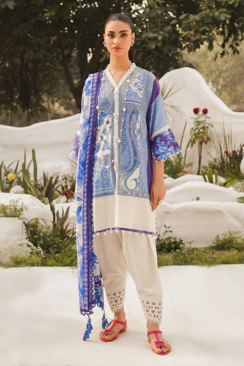 Sana Safinaz Muzlin SS23 11B SAN231-Designer dhaage