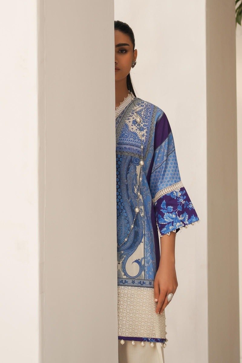 Sana Safinaz Muzlin SS23 11B SAN231-Designer dhaage