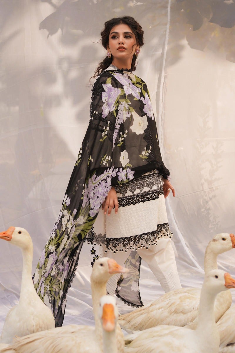 Sana Safinaz Muzlin SS23 6A SAN226-Designer dhaage