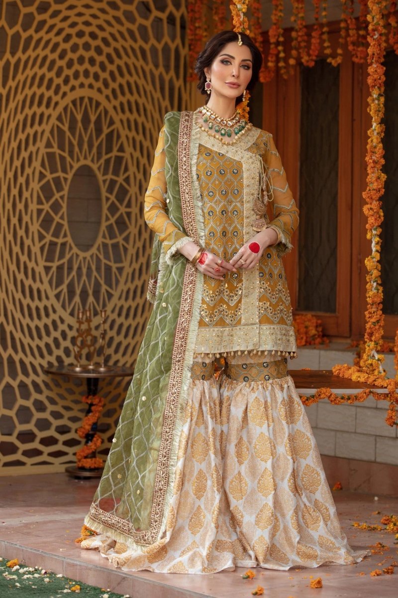 Sanaya Formal Gharara Hussna SYA01-Designer dhaage