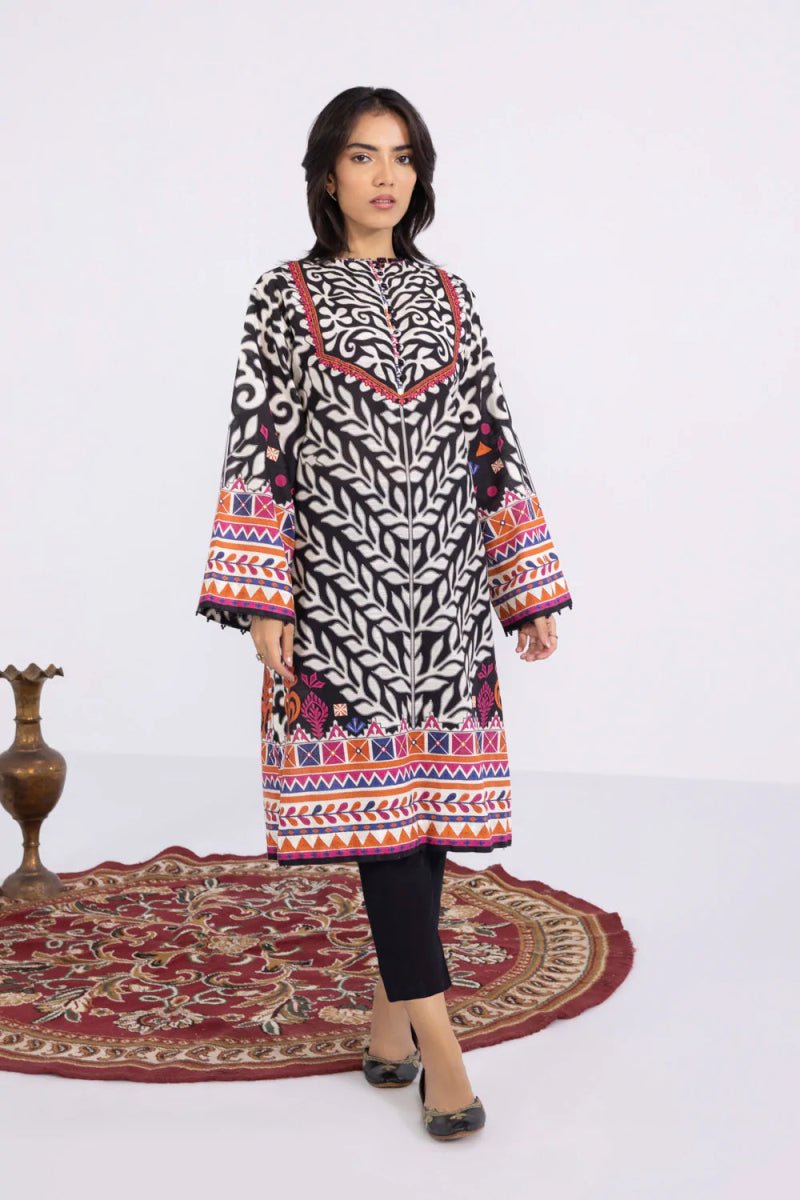Sapphire Embroidered Khaddar 2 Piece Suit SAP101 - Designer dhaage