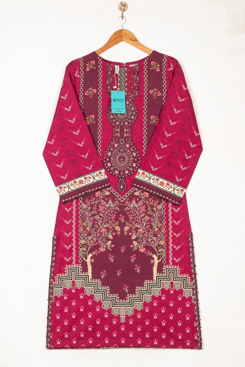 Sapphire Embroidered Khaddar 2 Piece Suit SAP102 - Designer dhaage