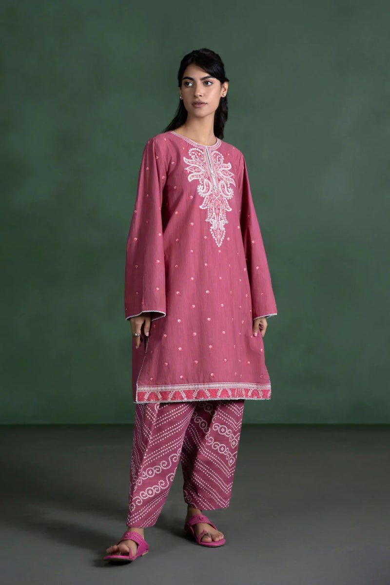 Sapphire Embroidered Khaddar Shalwar Kameez SAP123 - Designer dhaage