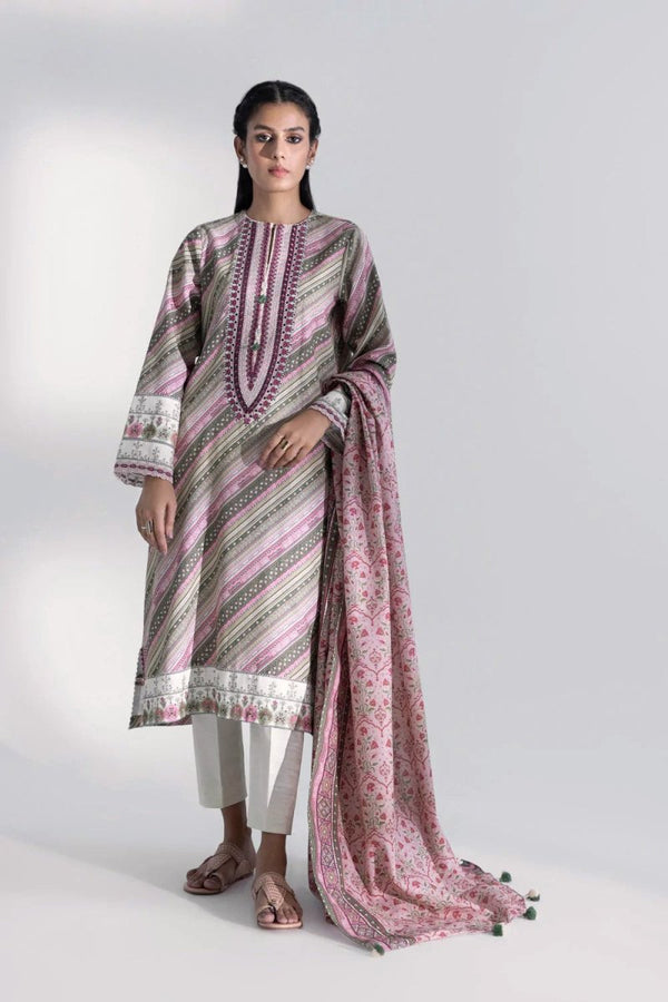 Sapphire Embroidered Khaddar Suit SAP111-Designer dhaage