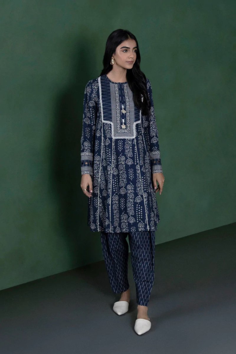 Sapphire Khaddar 2 Piece Suit SAP134-Designer dhaage