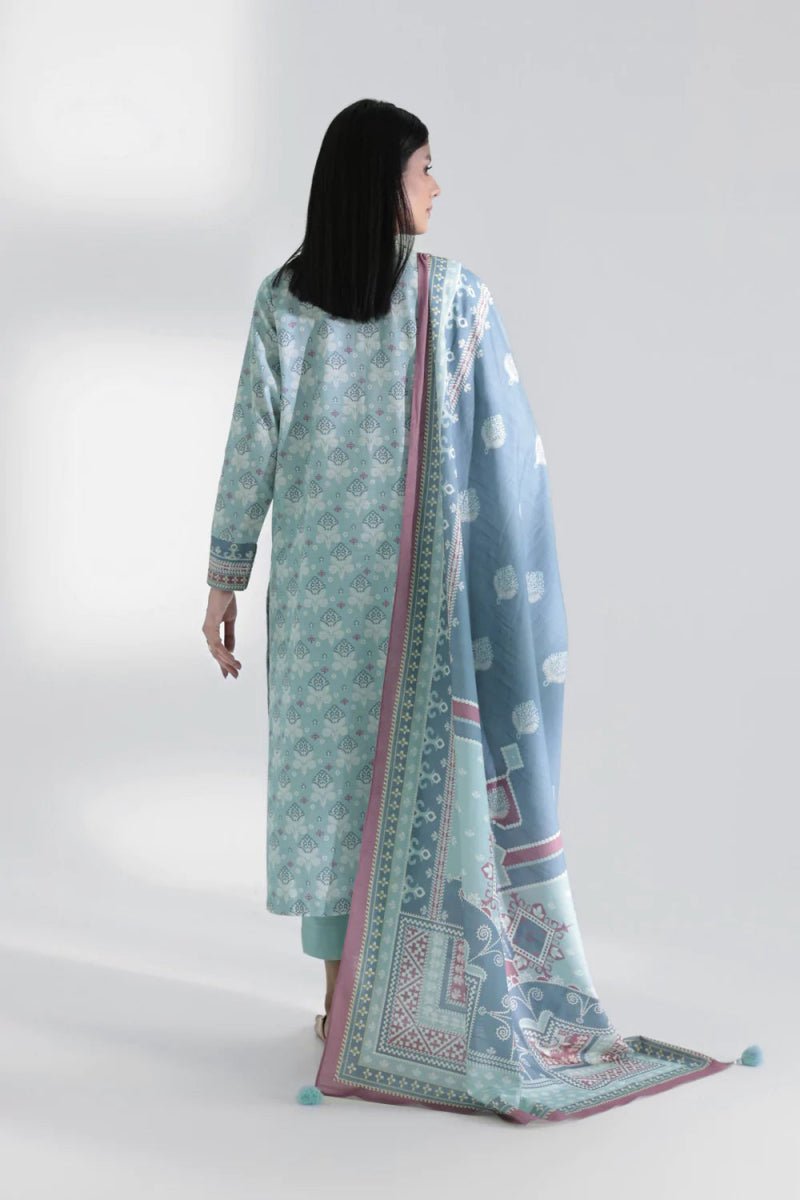 Sapphire Khaddar 3 Piece Suit SAP106 - Designer dhaage