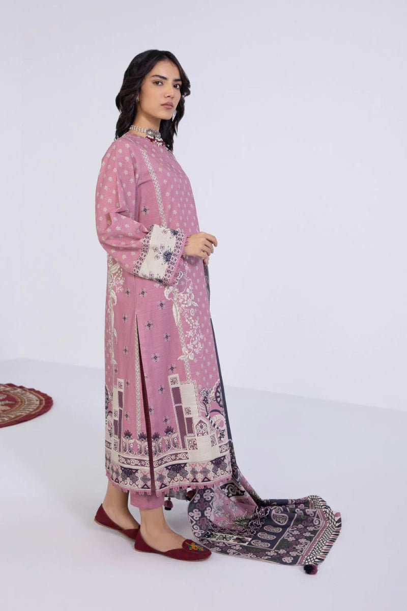 Sapphire Khaddar 3 Piece Suit SAP107 - Designer dhaage