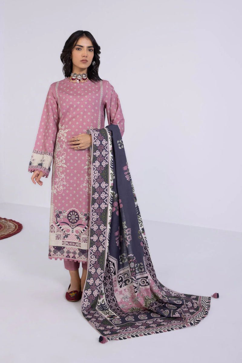 Sapphire Khaddar 3 Piece Suit SAP107 - Designer dhaage