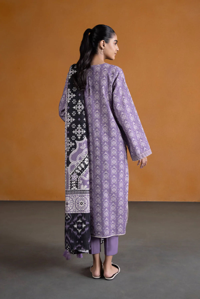 Sapphire Khaddar 3 Piece Suit SAP122-Designer dhaage