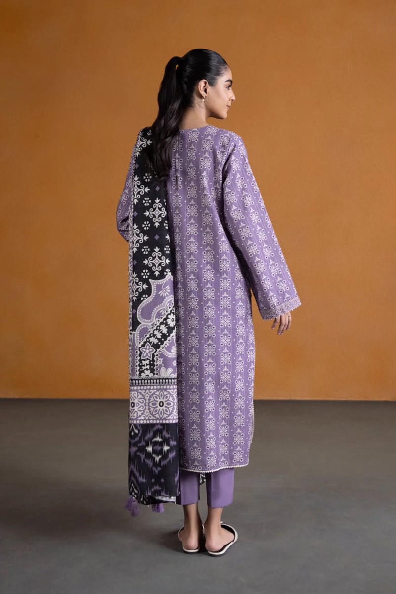 Sapphire Khaddar 3 Piece Suit SAP122 - Designer dhaage