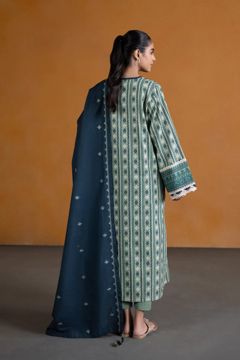 Sapphire Khaddar 3 Piece Suit SAP127-Designer dhaage