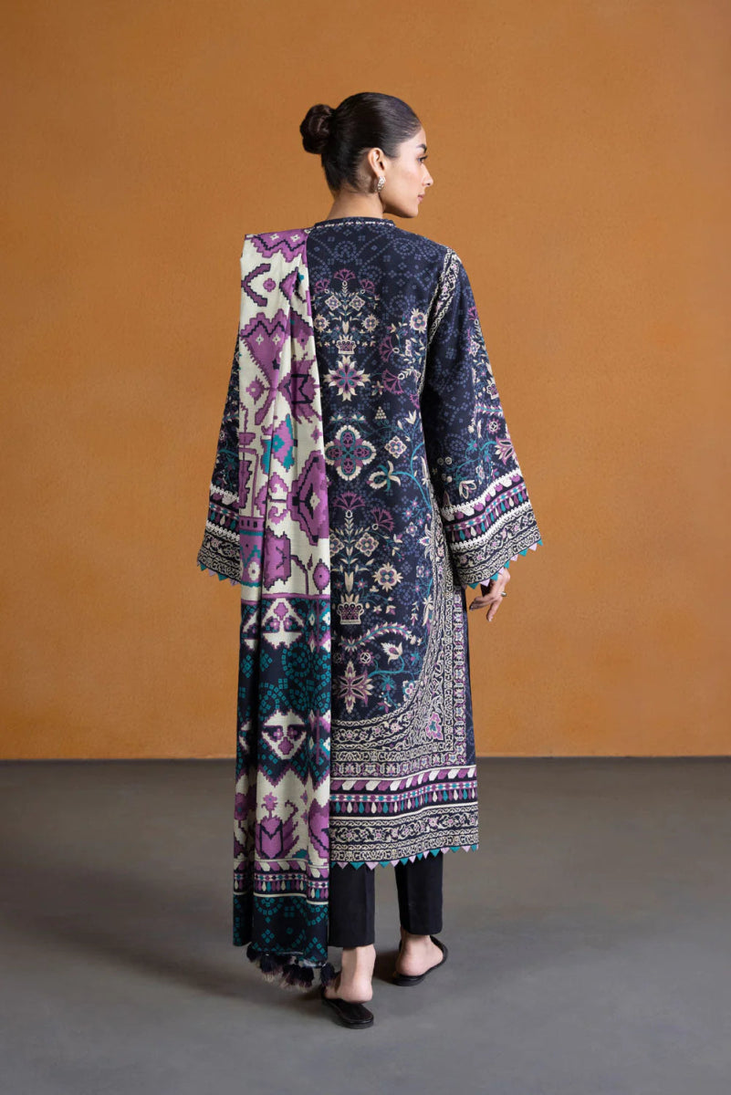 Sapphire Khaddar 3 Piece Suit SAP128-Designer dhaage