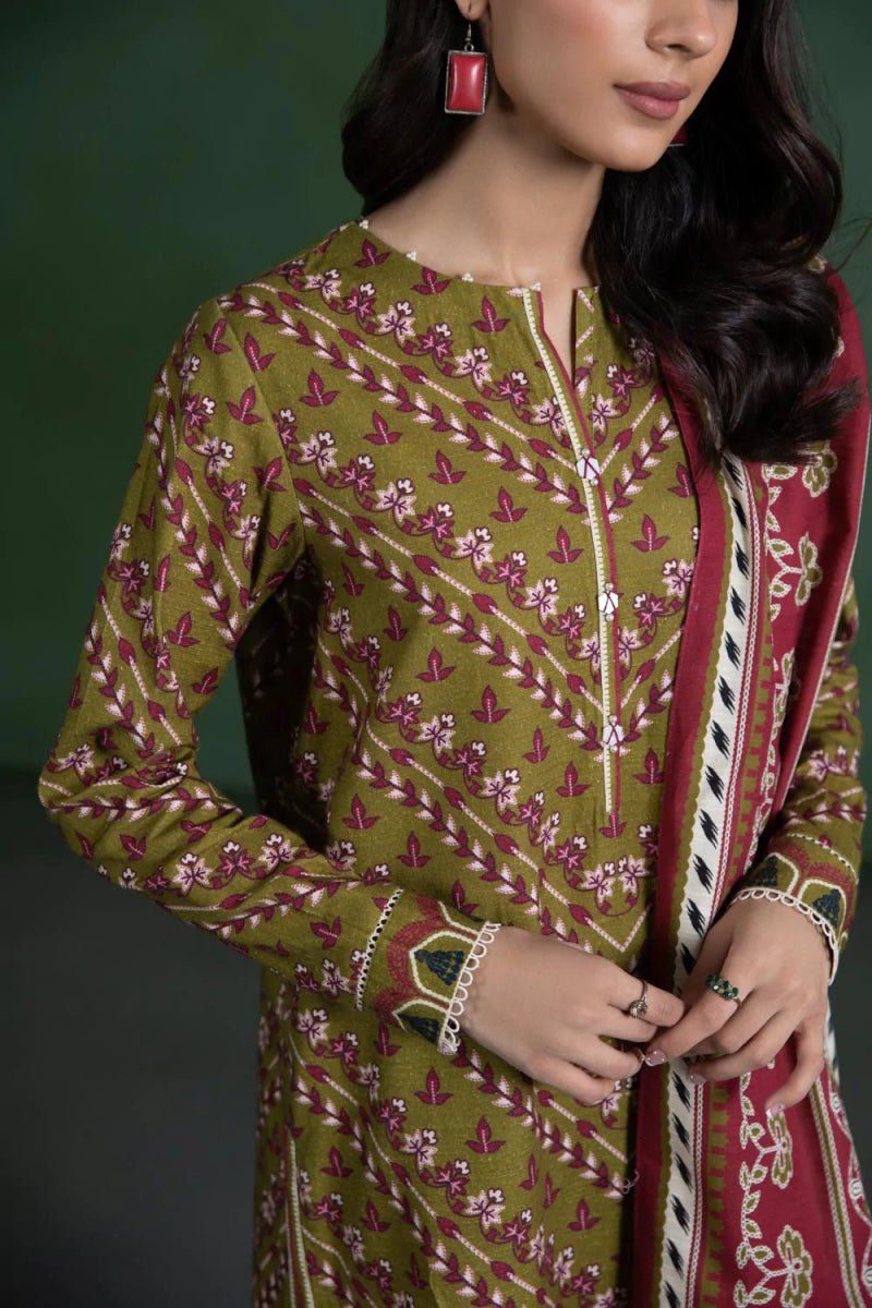 Sapphire Khaddar 3 Piece Suit SAP131 - Designer dhaage