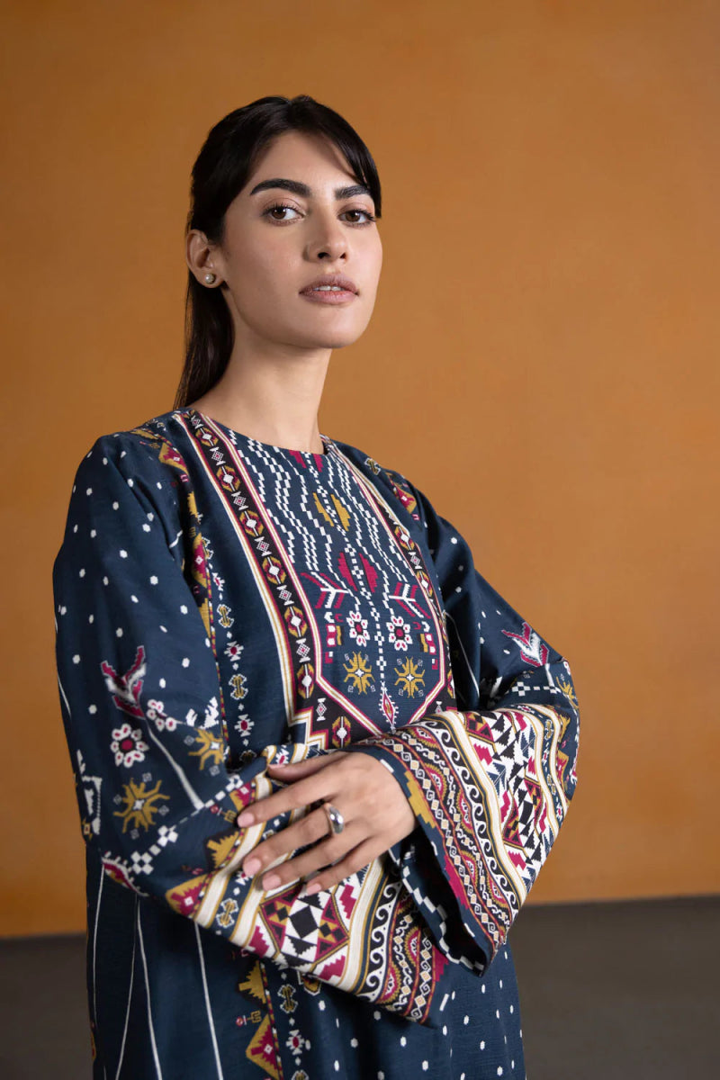 Sapphire Khaddar Shirt SAP135-Designer dhaage