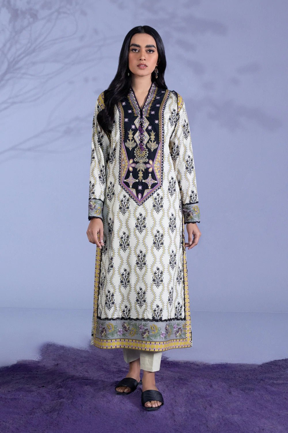 Sapphire Lawn 2 PC Suit SAP36