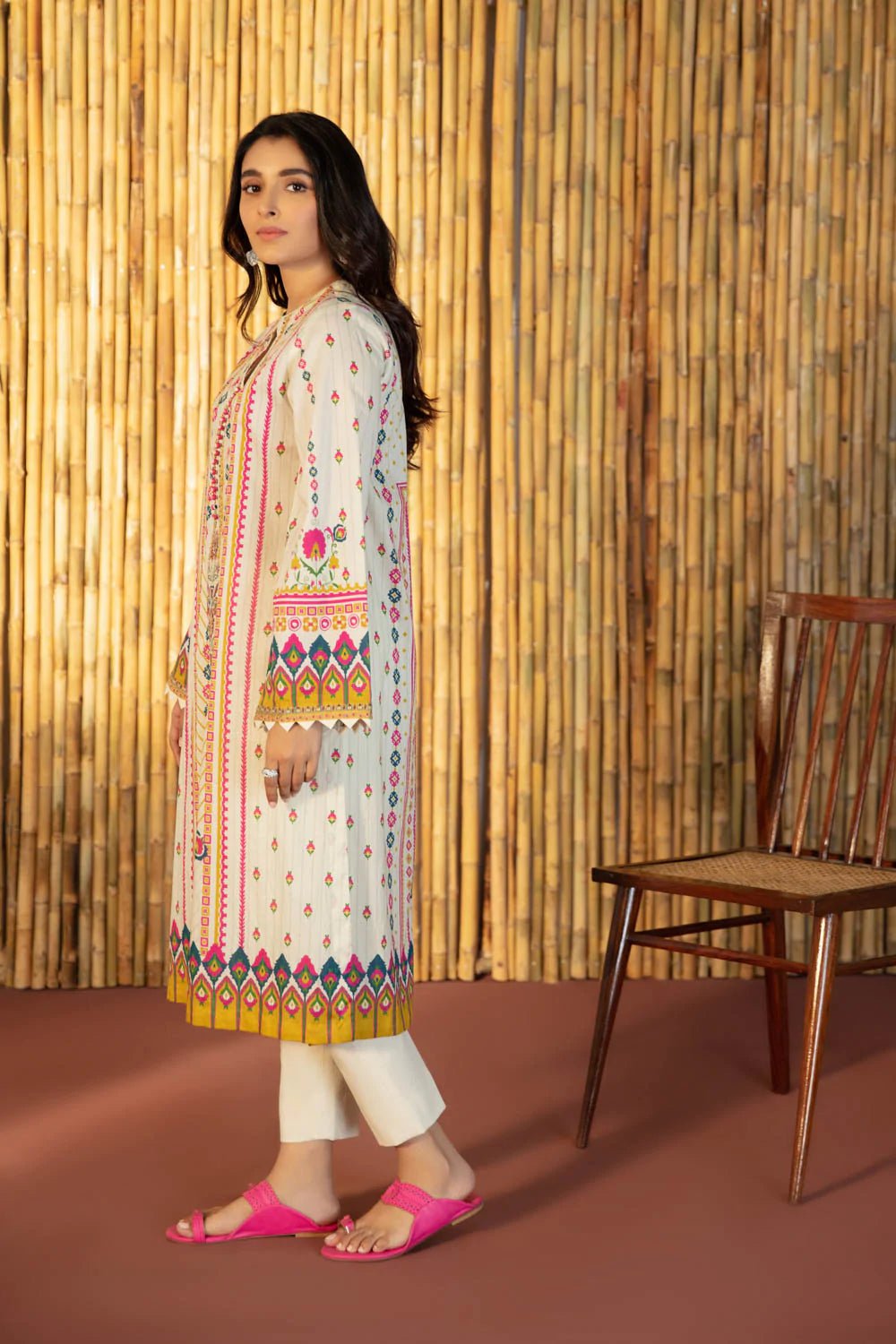 Sapphire Lawn 2 Piece Suit SAP73-Designer dhaage