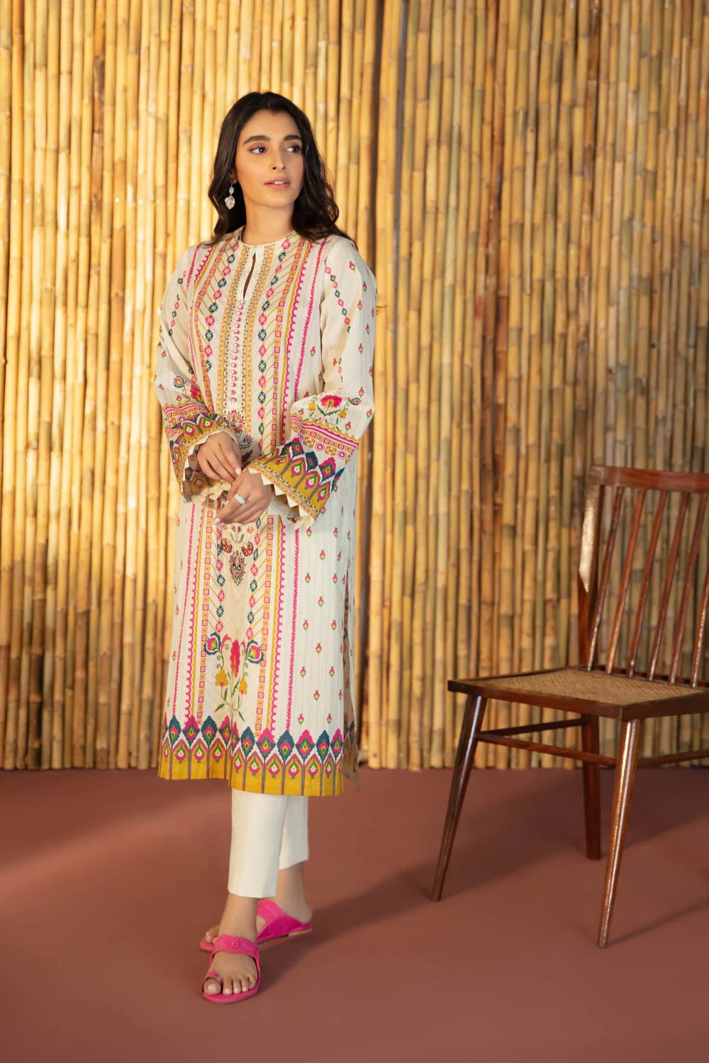 Sapphire Lawn 2 Piece Suit SAP73-Designer dhaage