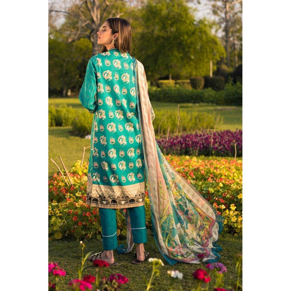 Sapphire Lawn 3 PC Suit SAP04