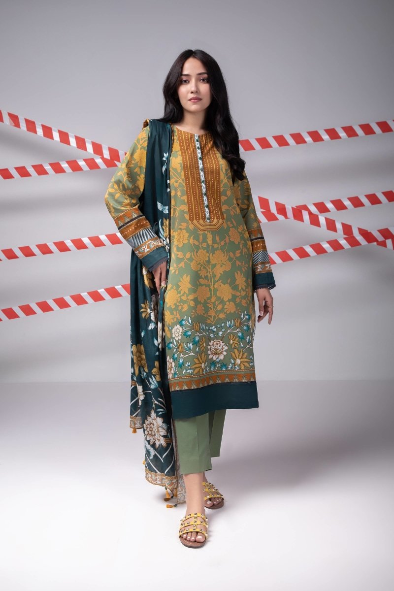 Sapphire Lawn 3 PC Suit SAP24