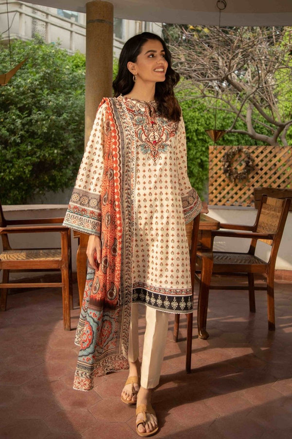 Sapphire Lawn 3 PC Suit SAP29-Designer dhaage