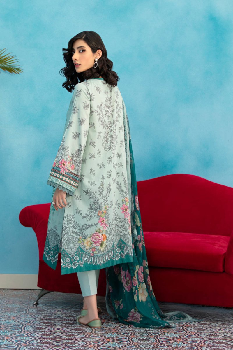 Sapphire Lawn 3 Piece Suit SAP57-Designer dhaage