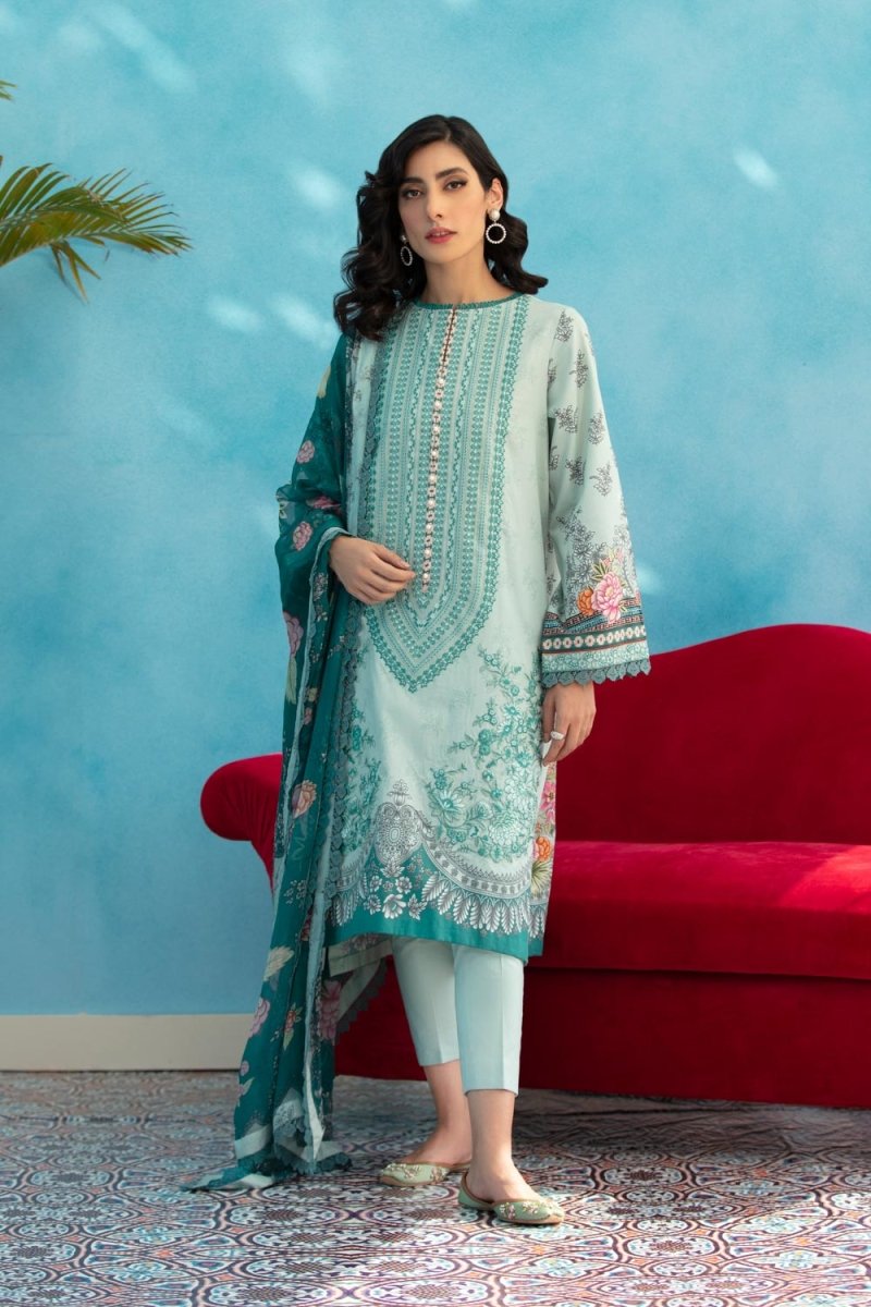 Sapphire Lawn 3 Piece Suit SAP57-Designer dhaage