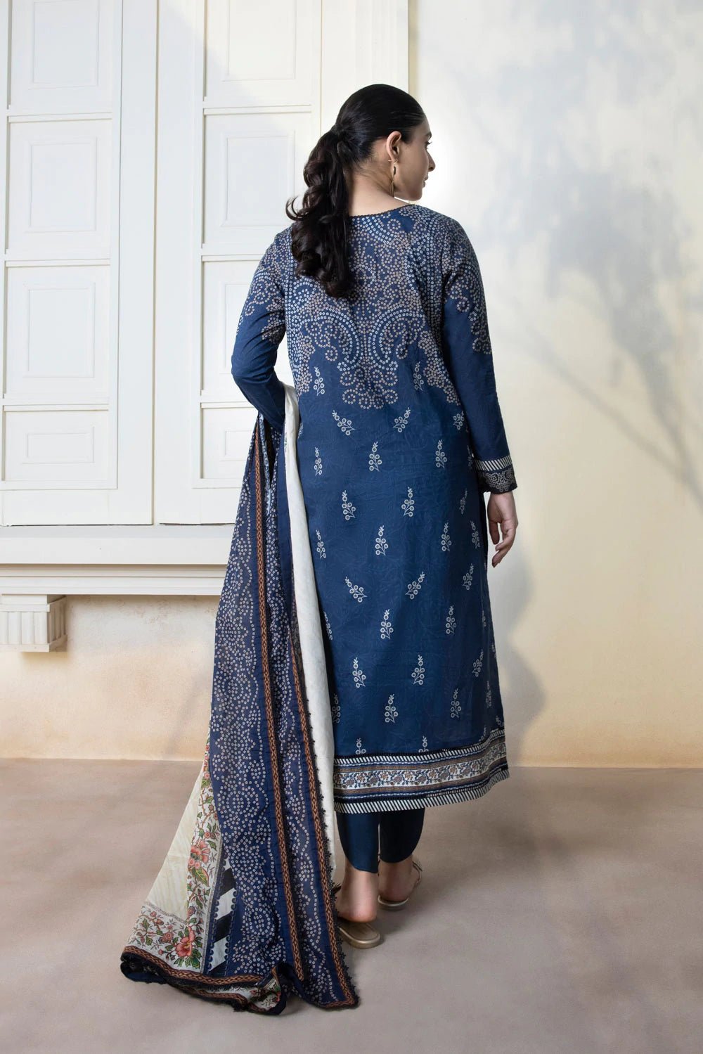 Sapphire Lawn 3 Piece Suit SAP59-Designer dhaage