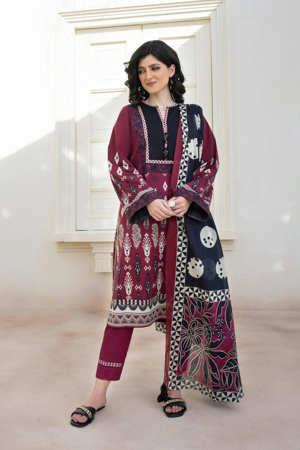 Sapphire Lawn 3 Piece Suit SAP63-Designer dhaage