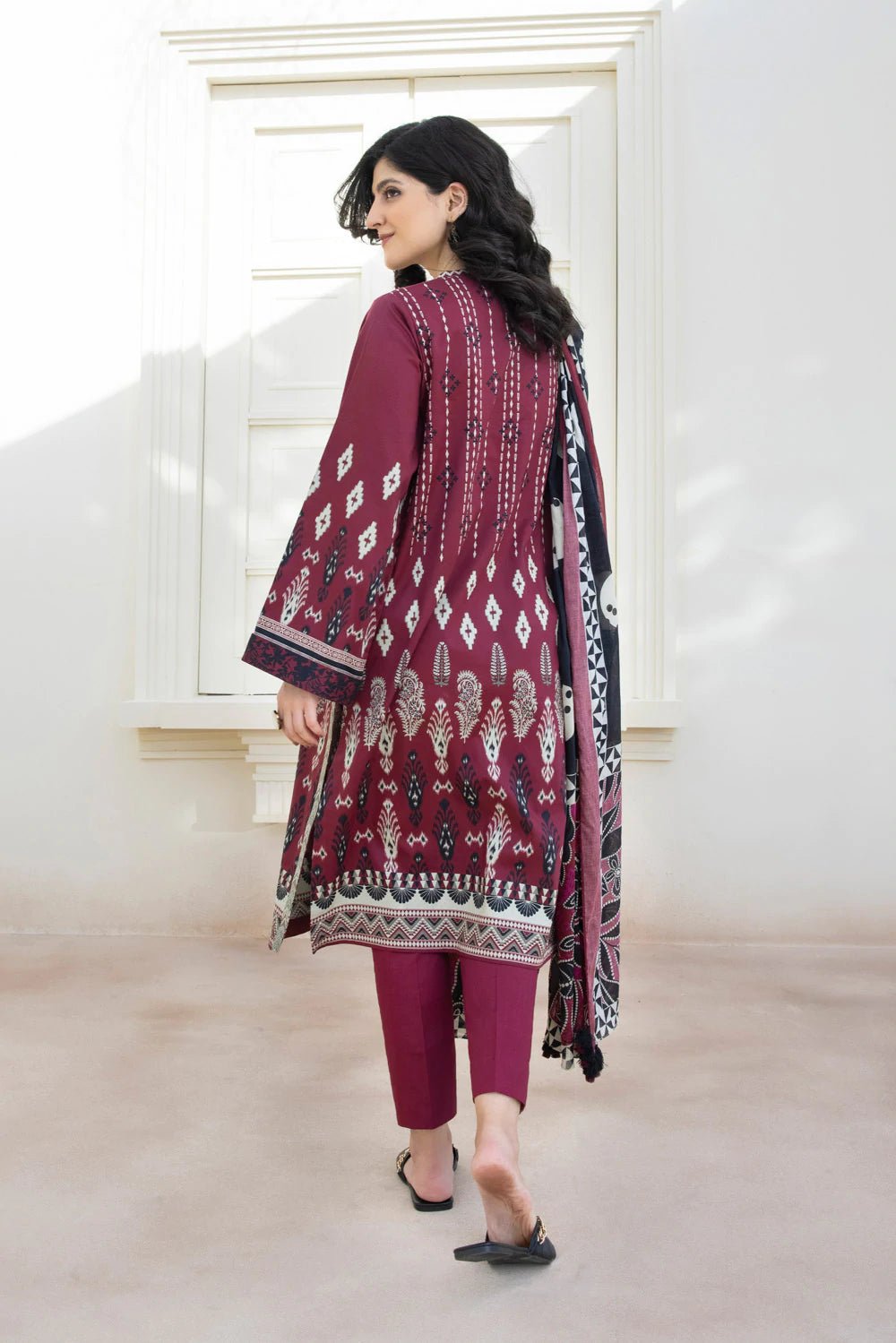 Sapphire Lawn 3 Piece Suit SAP63-Designer dhaage