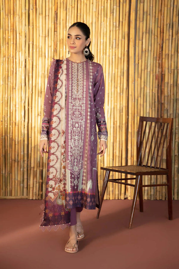 Sapphire Lawn 3 Piece Suit SAP79-Designer dhaage